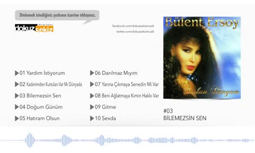 Bülent Ersoy - Bilemezsin Sen 