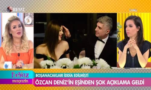 Özcan Deniz'in Eşinden Şok Açıklama Boşanıyorlar Mı