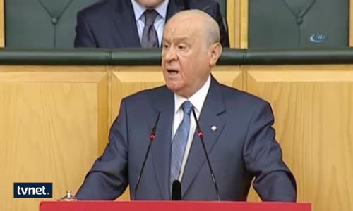 Bahçeli; Bir Kızılderili Sözünde Aynen Şöyle Denir