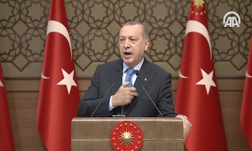 Cumhurbaşkanı Erdoğan'dan Terörle Mücadele Için Marş Önerisi