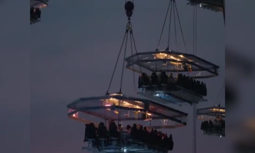 Brüksel’de Bulunan Gökyüzü Restoranı