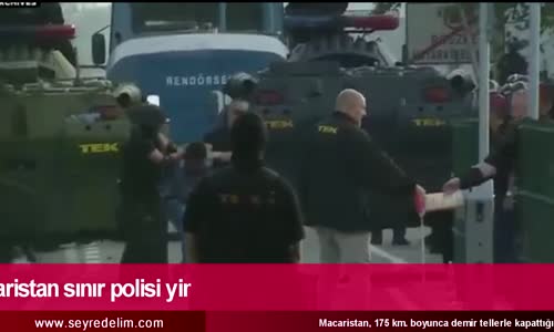 Macaristan sınır polisi yine eleştirilerin hedefinde