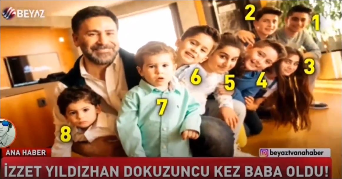 İzzet Yıldızhan Dokuzuncu Kez Baba Oldu