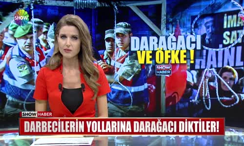 Darbecilerin Yollarına Darağacı Diktiler!