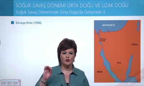 EBA T.C. İNKILAP TARİHİ VE ATATÜRKÇÜLÜK  LİSE - II.DÜNYA SAVAŞI SONRASINDA DÜNYA - SOĞUK SAVAŞ DÖNEMİ - ORTA DOĞU GELİŞMELER II