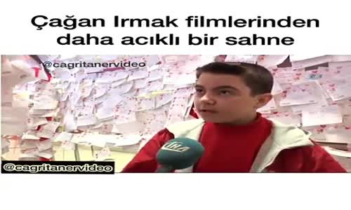 Çağan Irmak Filmlerinden Daha Acıklı Bir Sahne