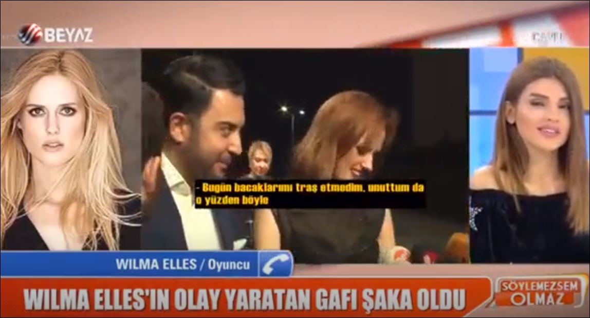 Wilma Elles'ten Olay ''Gaf''a Açıklama