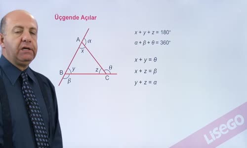 EBA GEOMETRİ LİSE  ÜÇGEN - ÜÇGENDE AÇILAR