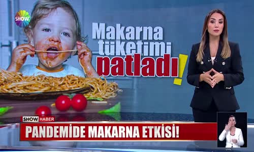 Makarna tüketimi patladı!