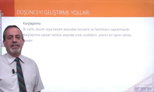 EBA TÜRKÇE LİSE PARAGRAF-DÜŞÜNCEYİ GELİŞTİRME YOLLARI