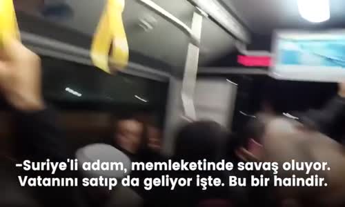 Metrobüs Tarihinin En Seviyeli Tartışması 