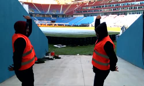 Trabzonspor'un Yeni Stadında Kuğu Dansı