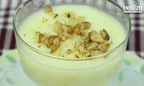 Ev Yapımı Limonlu Puding Tarifi  Ev Yapımı Puding 