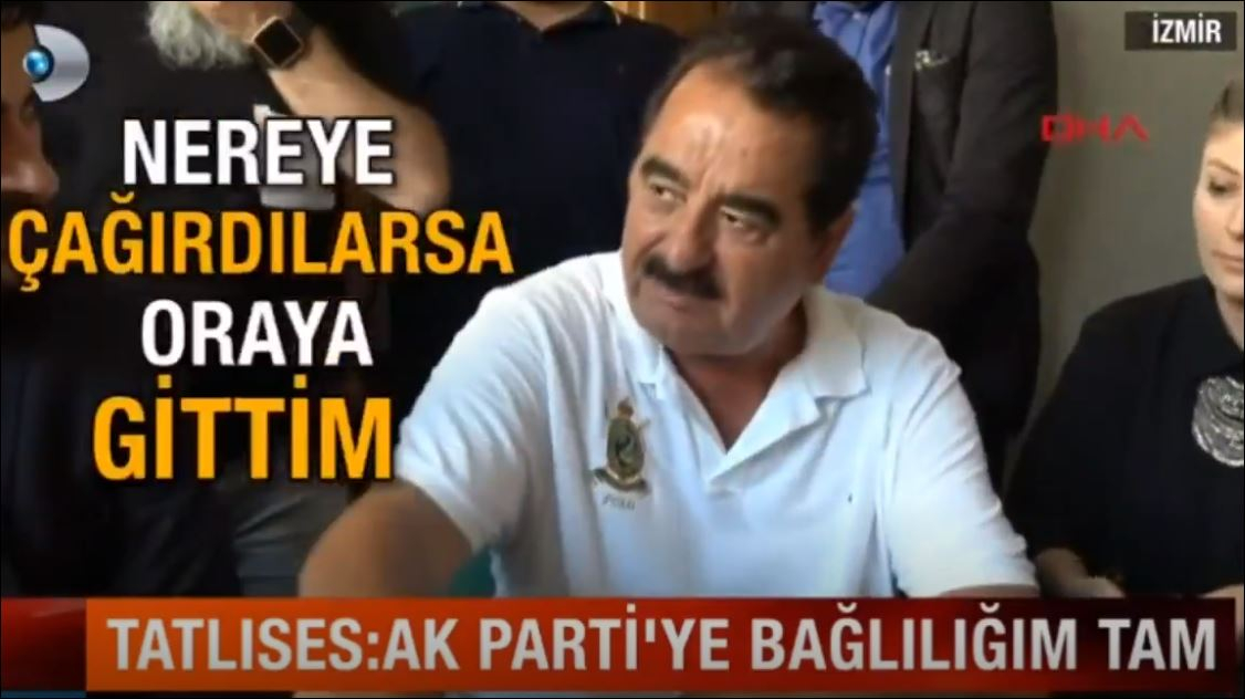 İbrahim Tatlıses AK Parti'ye Gönlümü Verdim Gerekirse Kellemi De Veririm