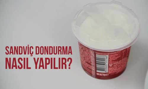 Sandviç Dondurma Tarifi - Kendin Yap