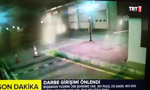 Darbe Videoları 15 Temmuz Mit Müsteşar'lığına Saldırı Anı TRT1