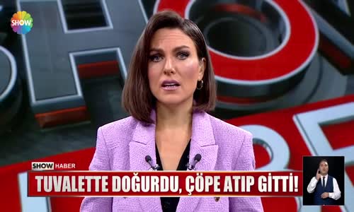 Tuvalette doğurdu, çöpe atıp gitti!