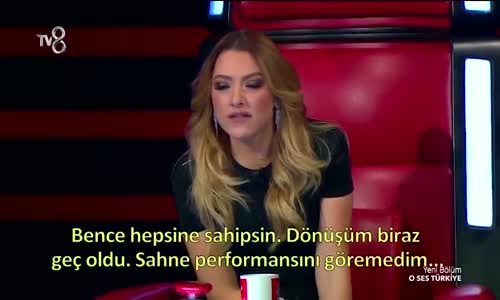 Hadise İngilizcesiyle Murat Boz'u Ezdi  O Ses Türkiye