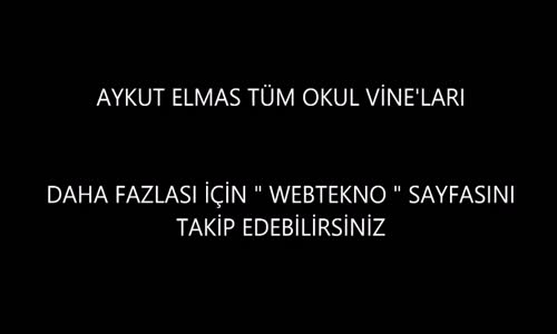 Aykut Elmas Tüm Okul - Lise Vine'ları