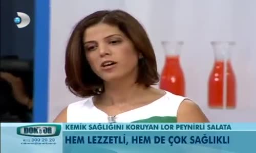 Kemik Sağlığını Koruyan Lor Peynirli Salata