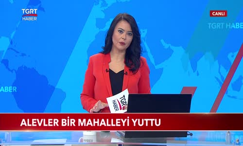 Alevler Bir Mahalleyi Yuttu 