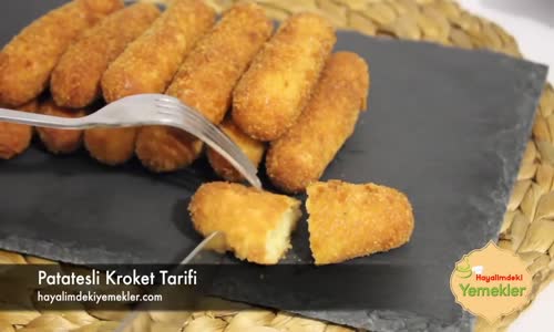 Enfes Patates Kroket Tarifi 