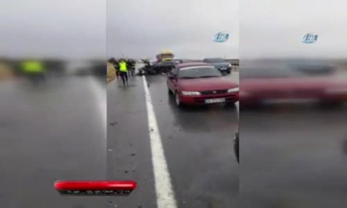 MHP Genel Başkan Yardımcısı Trafik Kazası Geçirdi