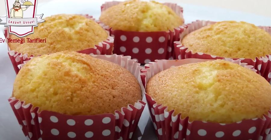 Muffin Tarifi  Limonlu Kek Tarifi 