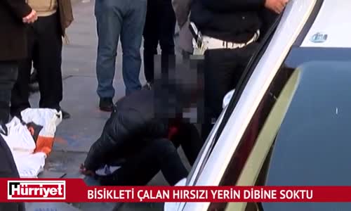 Bisikletini Çalan Hırsızı Yerin Dibine Sokan Kadın