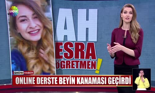 Ah Esra öğretmen!