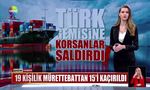 Korsanlar Türk şirketine ait gemiye saldırdı 