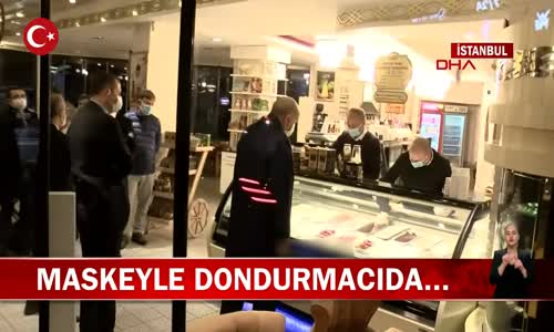 Cumhurbaşkanı Erdoğan Maskesini Takıp Çengelköy'deki Dondurmacıya Gitti! İşte Görüntüler 