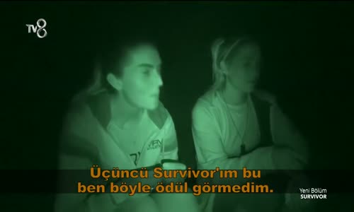 Merve İle Sema'nın Ödül Şaşkınlığı Asla Tahmin Edemezdim 77. Bölüm Survivor 2018