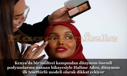 Dünyanın İlk Tesettürlü Modeli Halime Aden