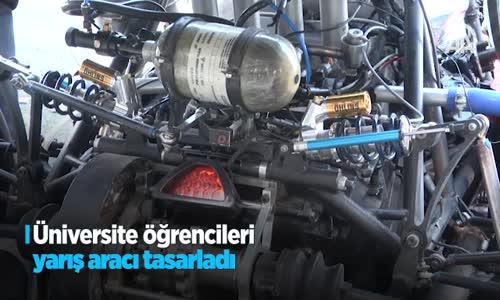 Üniversite Öğrencileri Yarış Aracı Tasarladı 