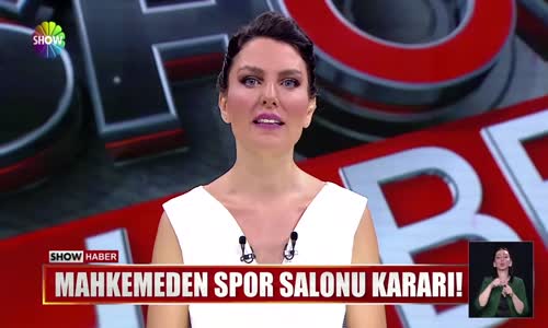 Mahkemeden spor salonu kararı!