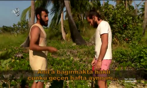 Anıl Ve Hakan Tartışmasına Cumali Yorumu 24. Bölüm Survivor 2018 