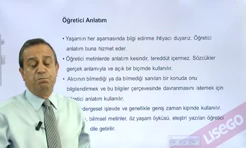 EBA TÜRKÇE LİSE PARAGRAF-ANLATIM TEKNİKLERİ 2-ÖĞRETİCİ ANLATIM, KANITLAYICI ANLATIM, DÜŞSEL ANLATIM