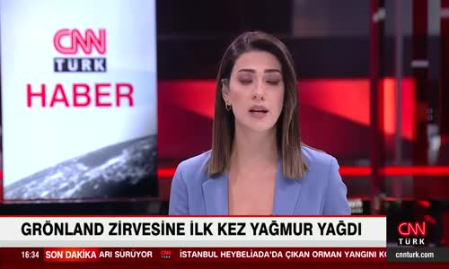 Buzulların zirvesine ilk kez yağmur yağdı