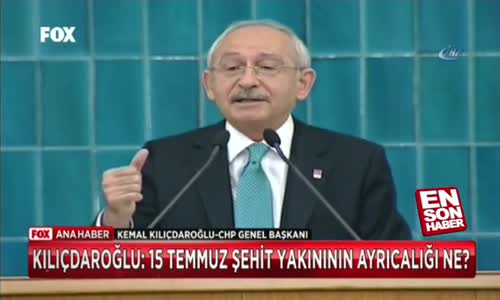 Kılıçdaroğlu çok büyük bir gaf yaptı