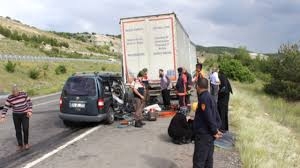 İstanbul-Ankara Tem Otoyolu'nda Kaza