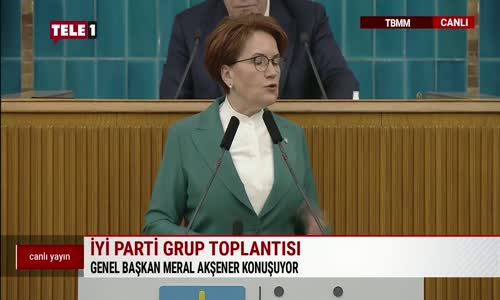 Meral Akşener'den Nebati'ye Sert Sözler