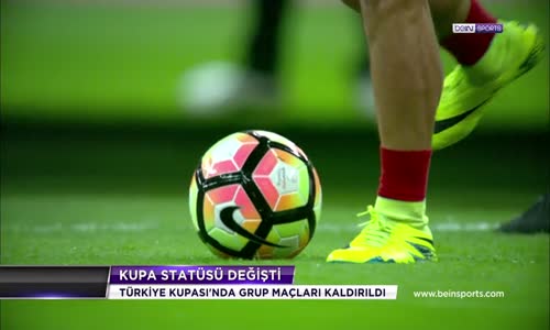 Tff'den Flaş Türkiye Kupası Kararı!