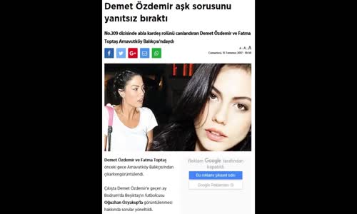  No 309 Demet Özdemir Kaç Kişiyle Aşk Yaşıyor