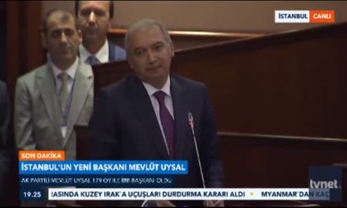 İBB'nin Yeni Başkanı Mevlüt Uysal Oldu