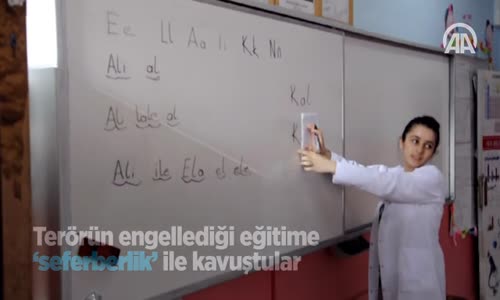 Terörün Engellediği Eğitime 'Seferberlik' İle Kavuştular