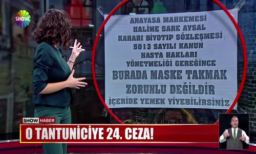 O tantuniciye 24 ceza!