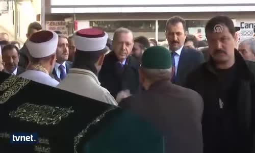 Cumhurbaşkanı Erdoğan Kas Hastası Abdülsamet Gündüz'ün Cenazesine Katıldı