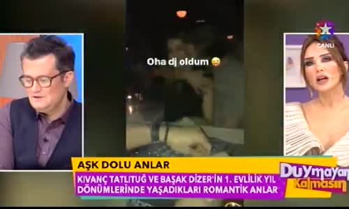 Kıvanç Tatlıtuğ ve Başak Dizer'i Hiç Böyle Görmediniz!