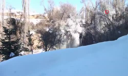 Sivas’ta Sibirya soğukları, Ulaş gölü dondu